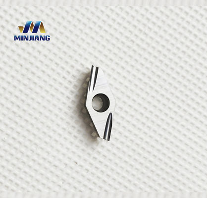رومبوس 35° مقاومت بالا در برابر فرسایش کاربید وولفستم ابزار برش CNC ورودی